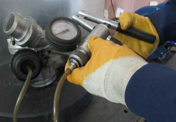 Контроль качества обмена турбины